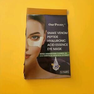 Our Pretty® Snake Venom Peptide Hyaluronic Acid Essence Eye Mask. 5 Pack